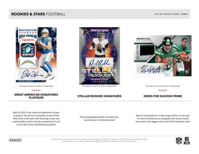 2022 Panini Rookies & Stars Football Hobby Box