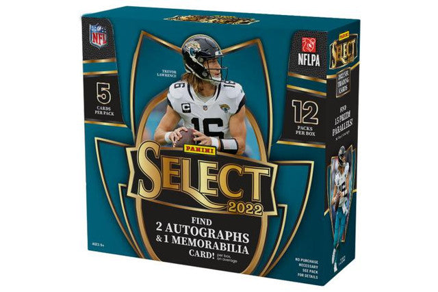 2022 Panini Select Football NFL Hobby Box