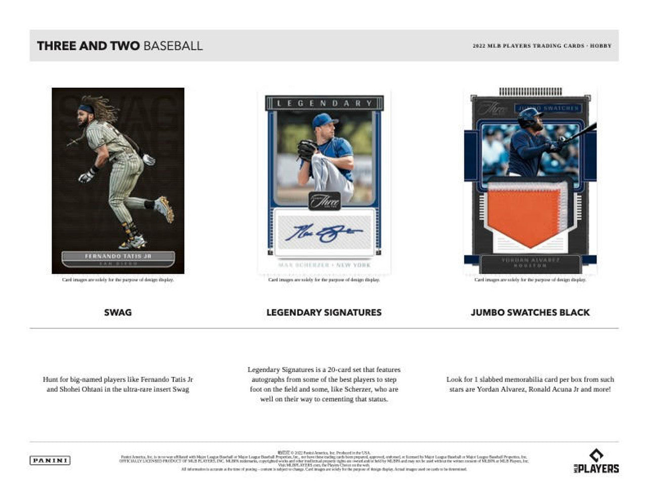 2022 Panini Three & Two Baseball Hobby Box
