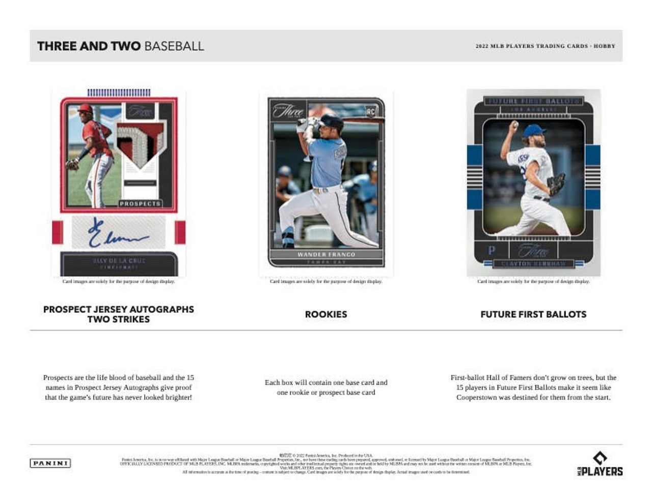 2022 Panini Three & Two Baseball Hobby Box