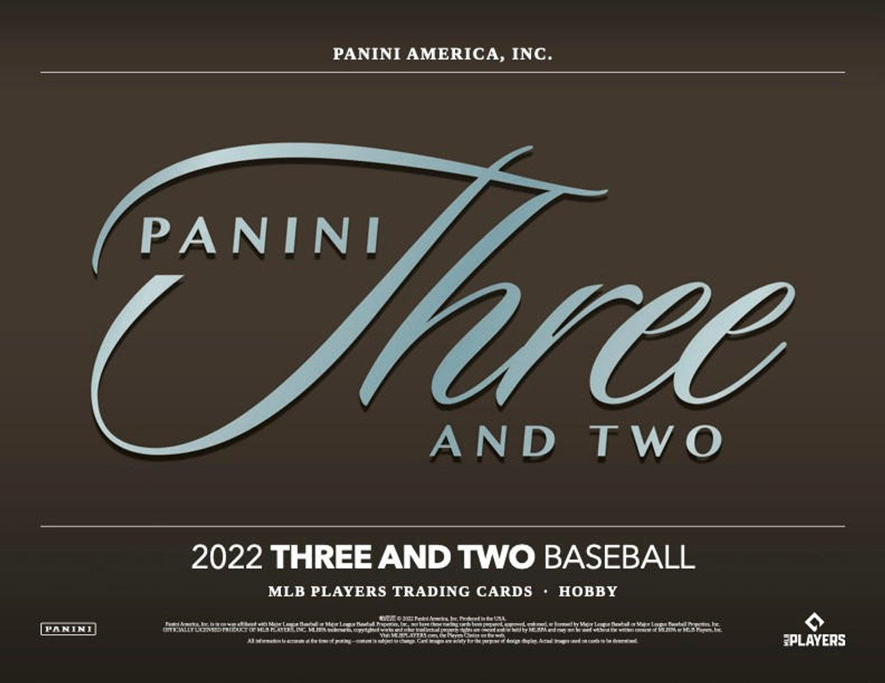 2022 Panini Three & Two Baseball Hobby Box