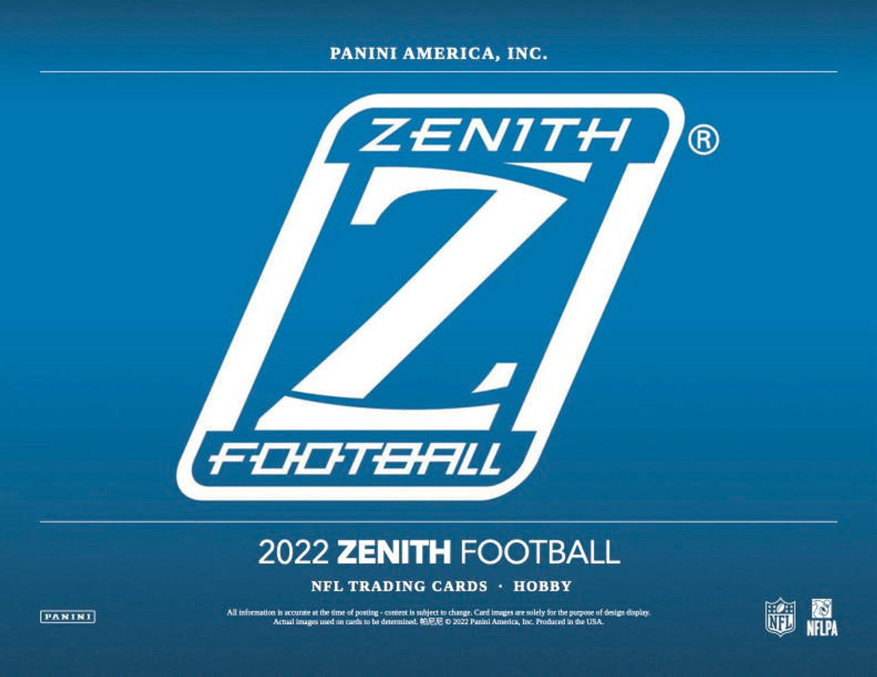 2022 Panini Zenith Football Hobby Case (12)