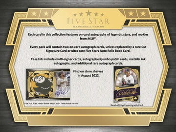 2022 Topps Five Star Baseball Hobby Case (8)