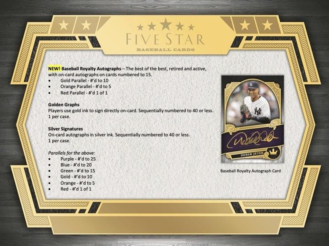 2022 Topps Five Star Baseball Hobby Box