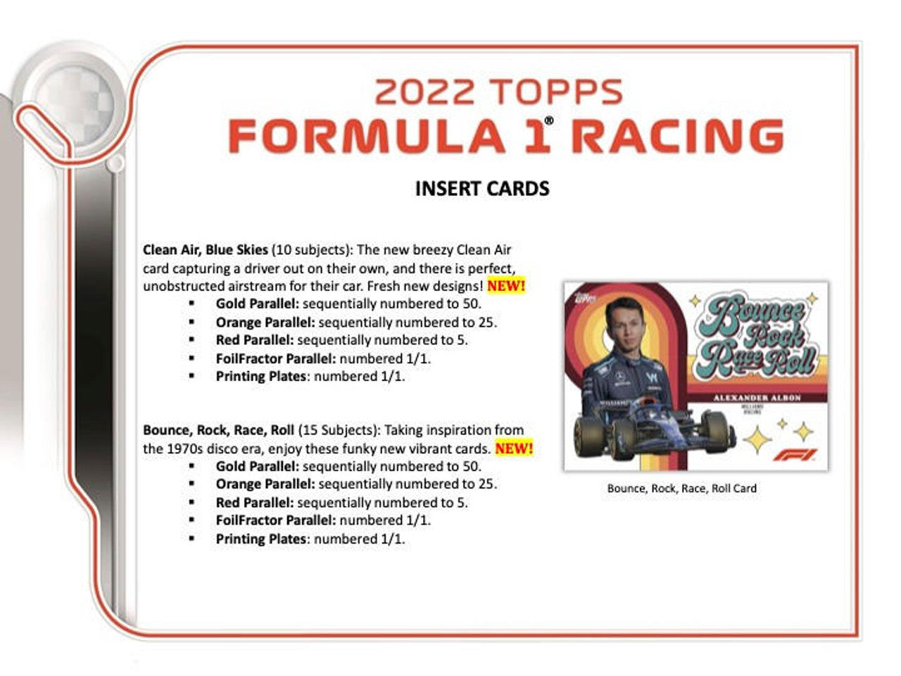 2022 Topps Formula 1 Flagship Hobby Box
