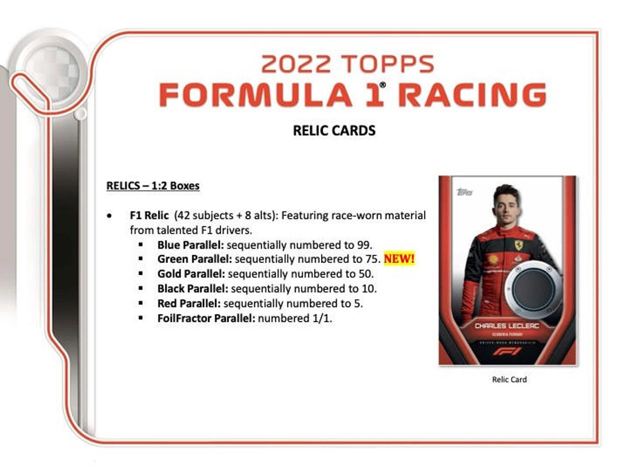2022 Topps Formula 1 Flagship Hobby Box