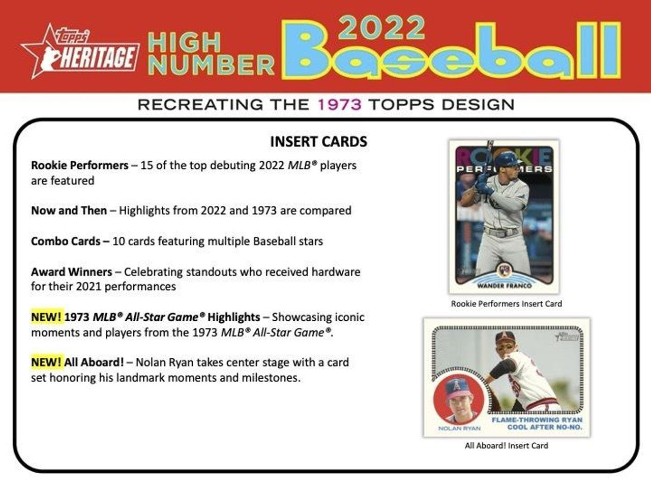 2022 Topps Heritage High Number Baseball Hobby Case (12)
