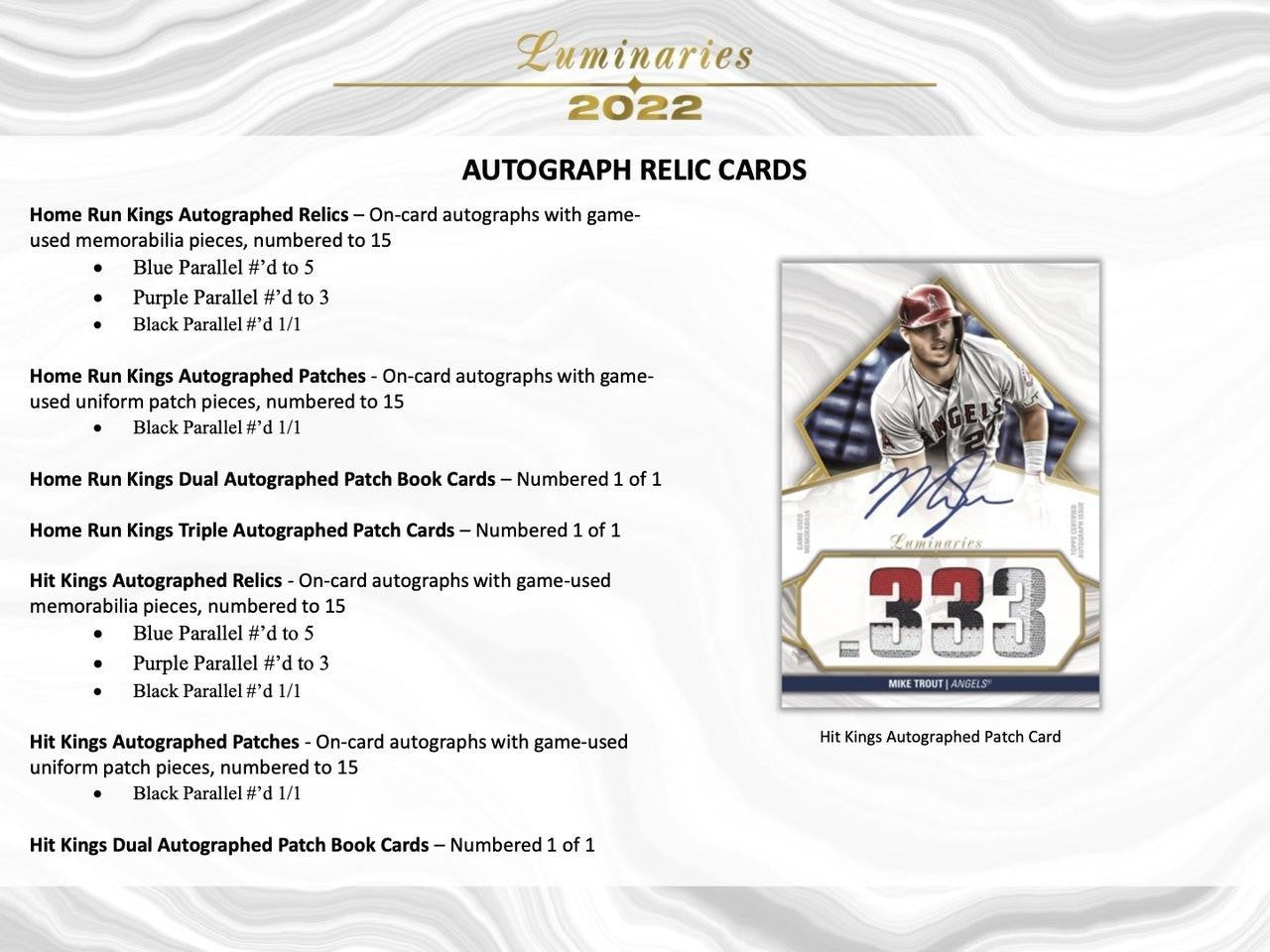 2022 Topps Luminaries Baseball Hobby Box