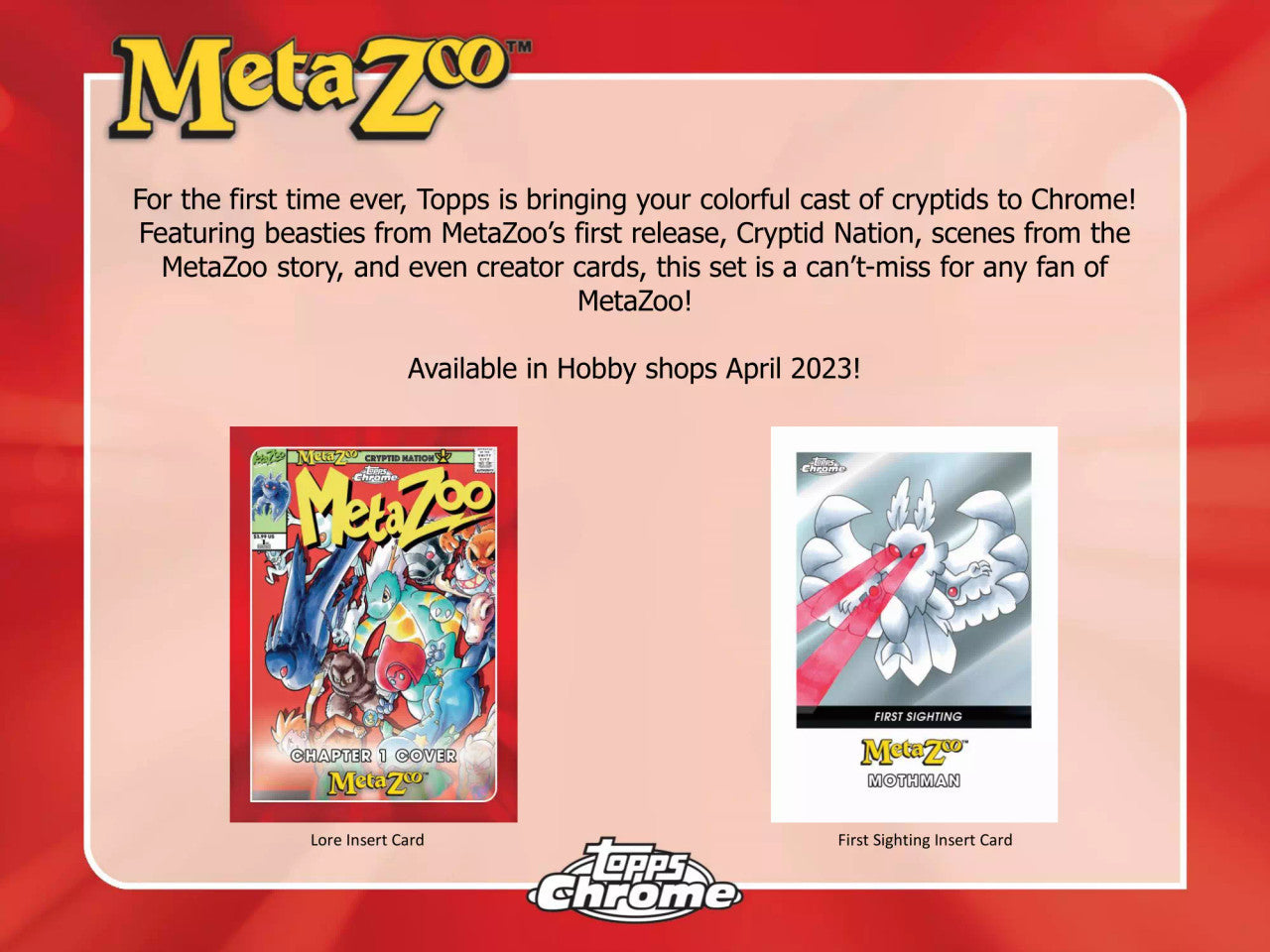 2022 Topps Chrome MetaZoo Hobby Box