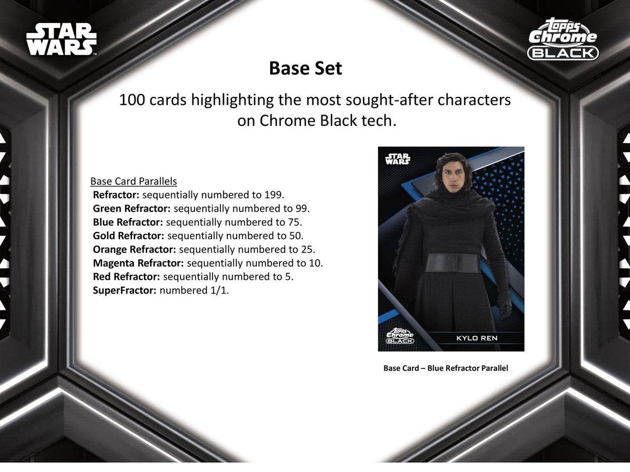 2022 Topps Star Wars Chrome Black Hobby Box