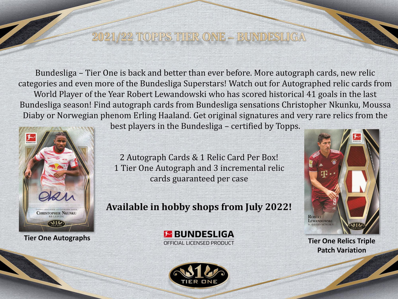 2021/22 TOPPS BUNDESLIGA TIER ONE Case (12)