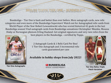 2021/22 TOPPS BUNDESLIGA TIER ONE Case (12)