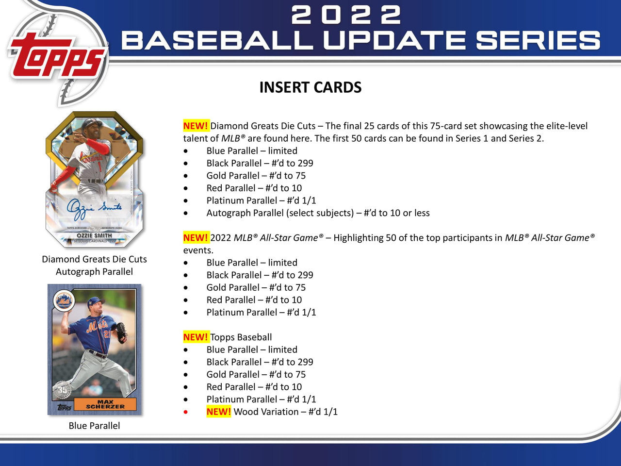 2022 Topps Update Baseball Hobby Box