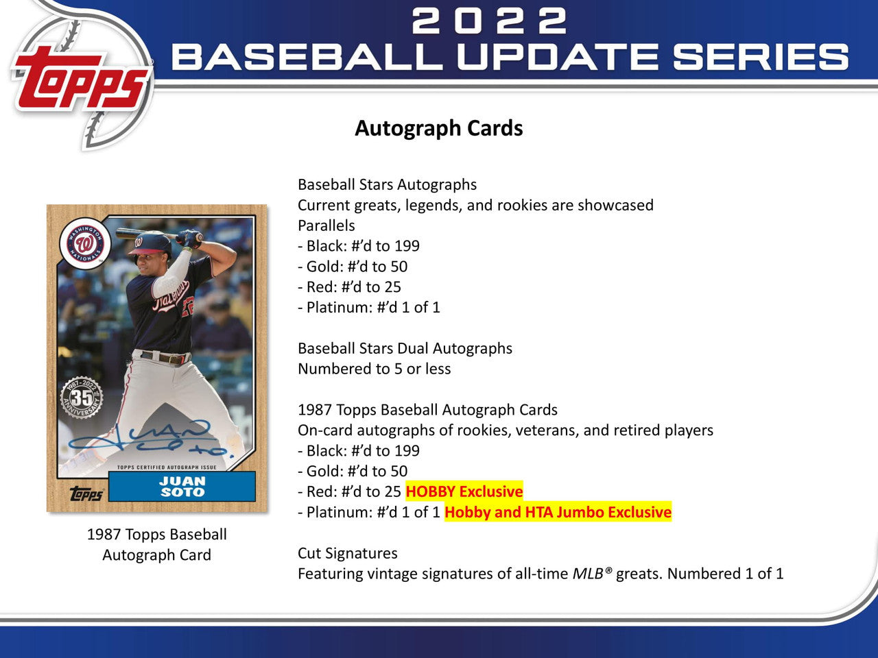 2022 Topps Update Baseball Jumbo Box