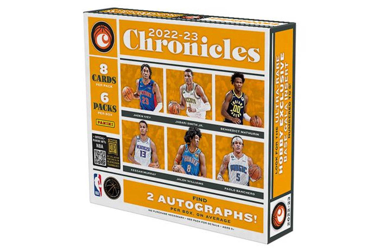 2022/23 Panini Chronicles Basketball NBA Hobby Box