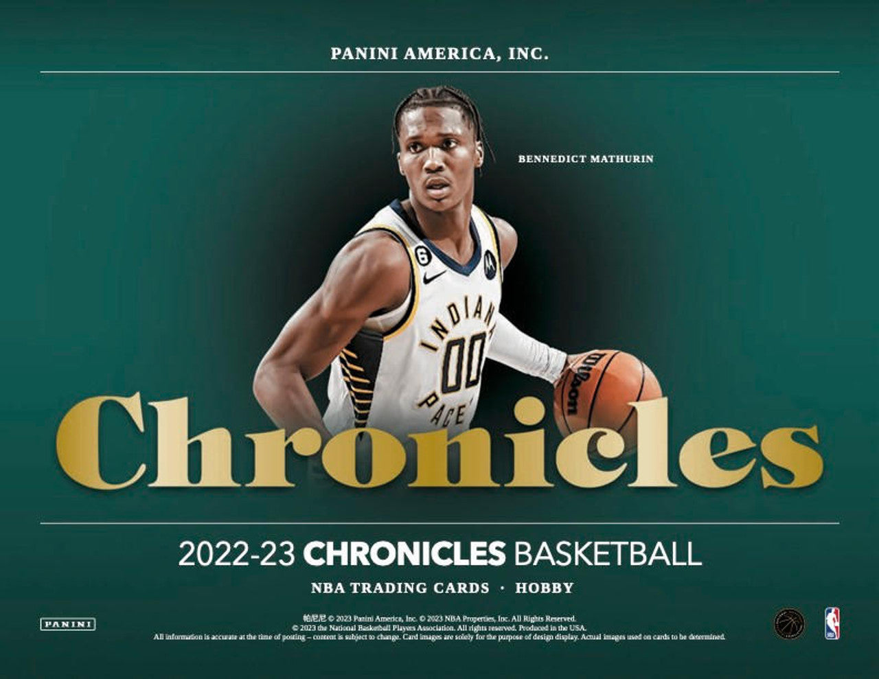 2022/23 Panini Chronicles Basketball NBA Hobby Box
