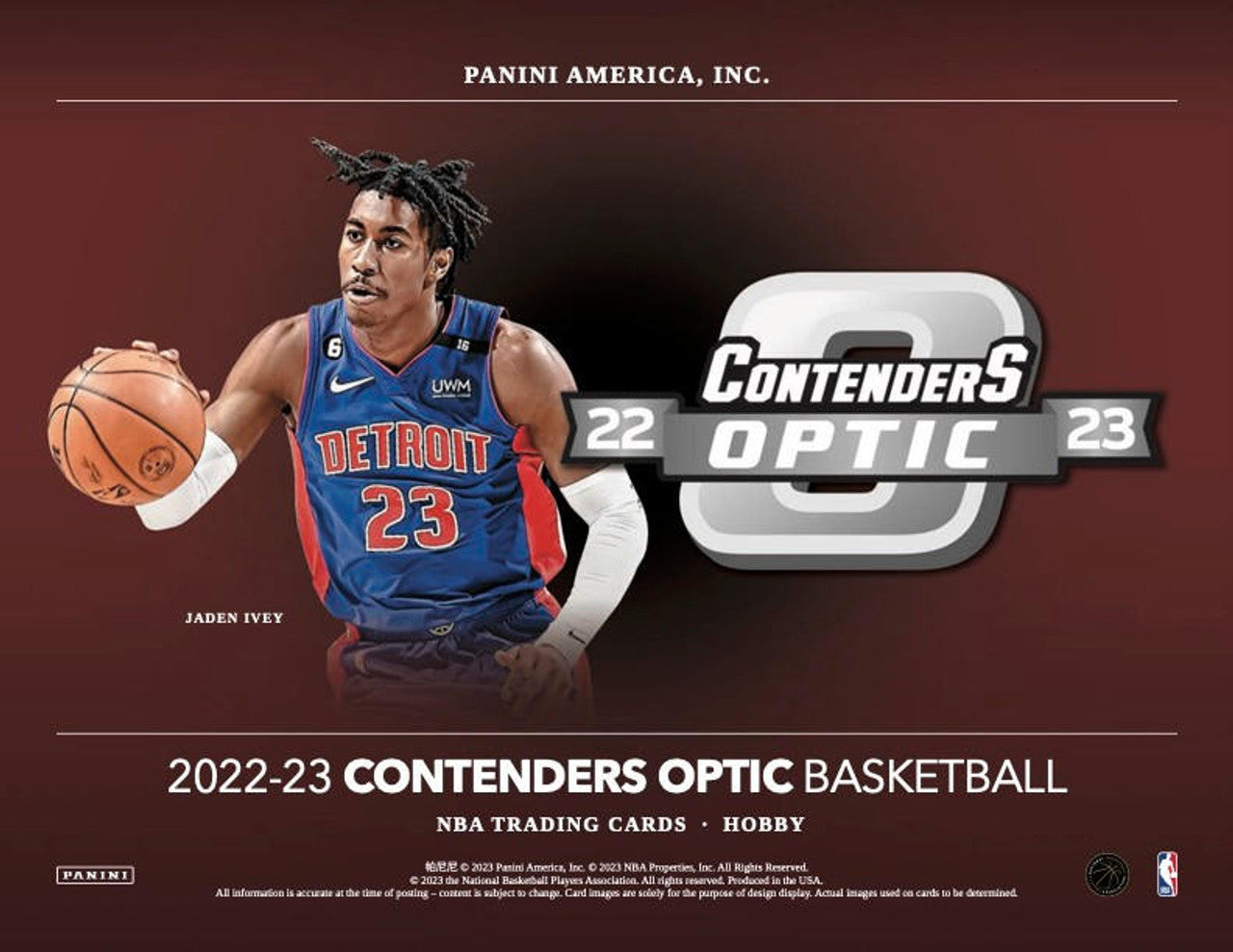 2022/23 Panini Contenders Optic Hobby Case (20)