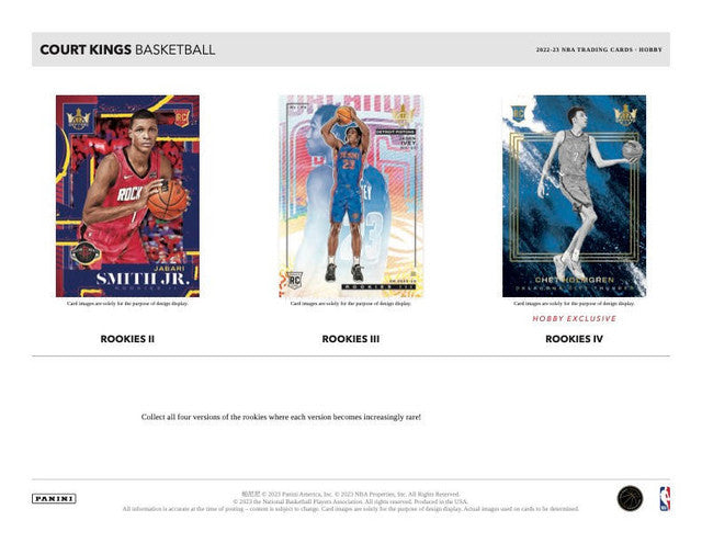 2022/23 Panini Court Kings Basketball Hobby Box