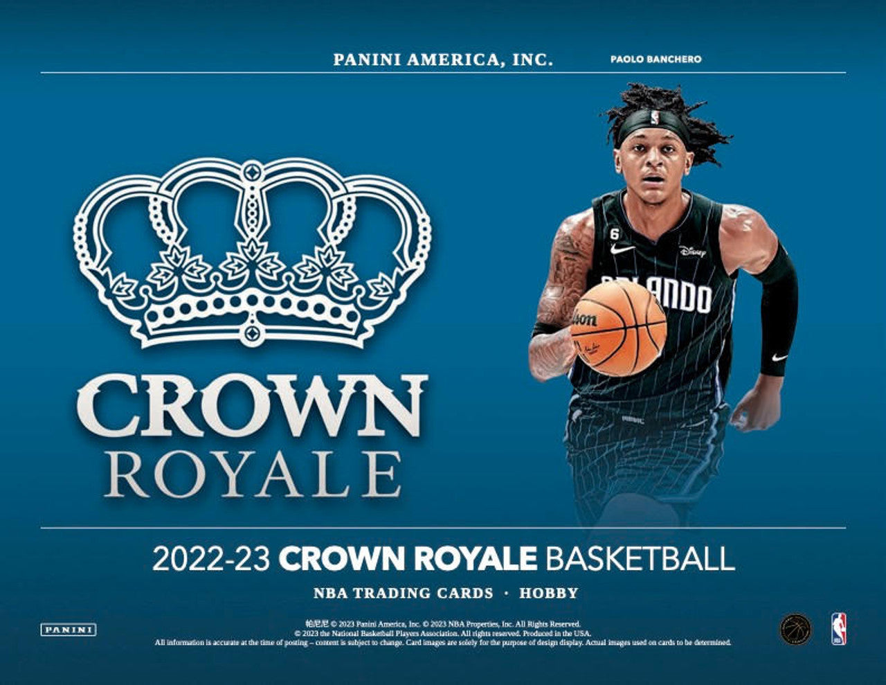 2022/23 Panini Crown Royale Basketball Hobby Box