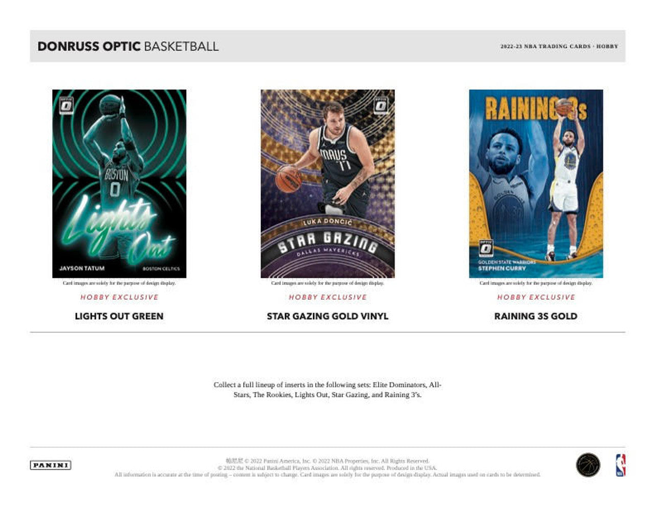 2022/23 Panini Donruss Optic Basketball Hobby Box