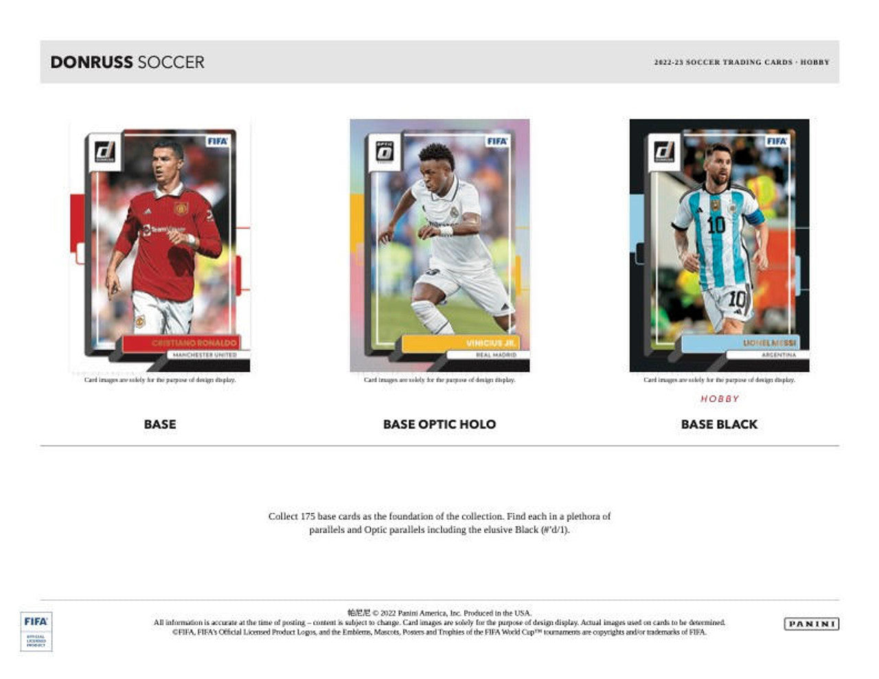 2022/23 Panini Donruss FIFA Soccer Hobby Box