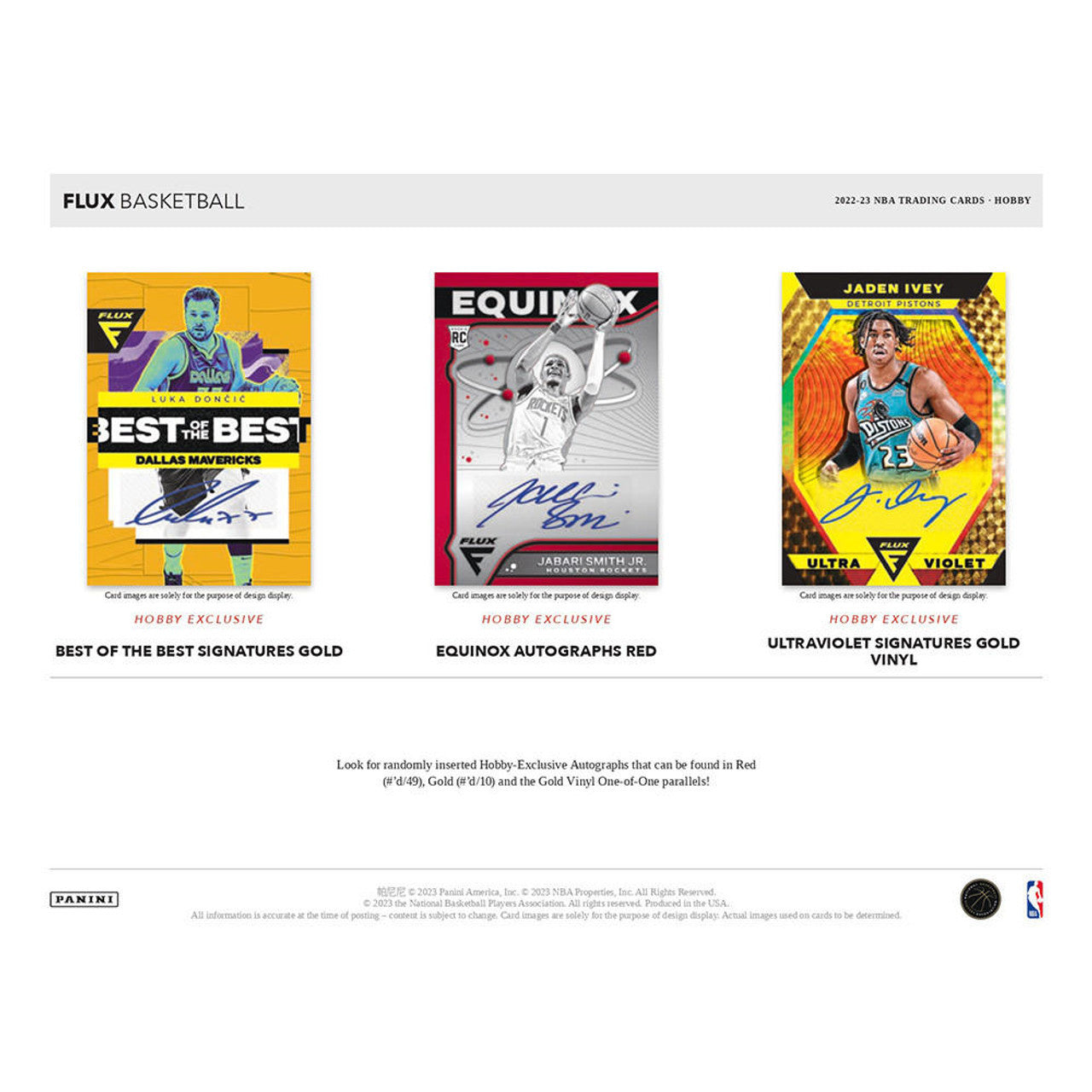 2022/23 Panini Flux Basketball Hobby Box