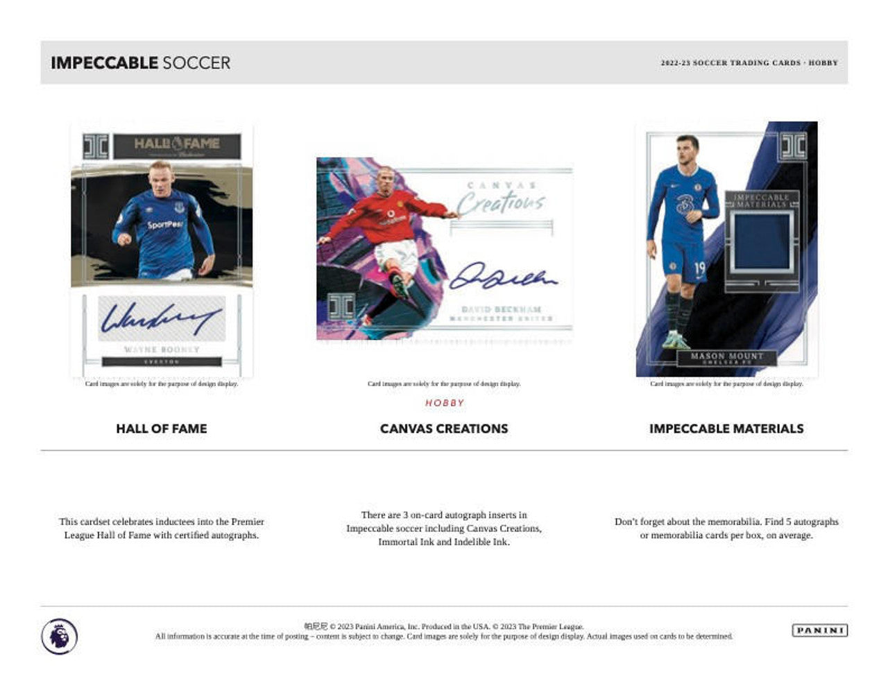 2022/23 Panini Impeccable Premier League Soccer Case (3)