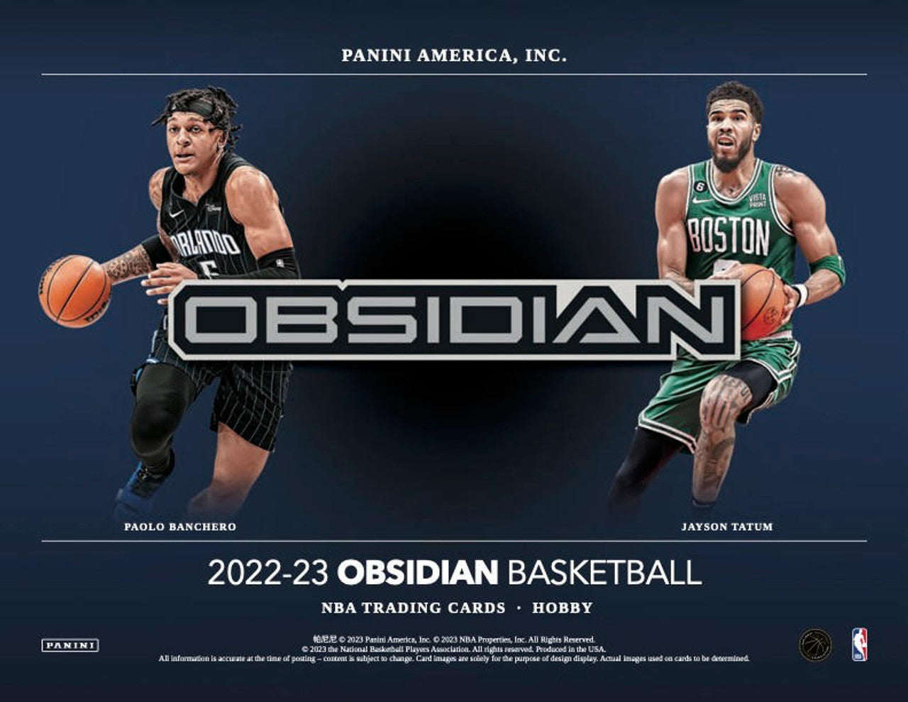 2022/23 Panini Obsidian Basketball Hobby Box