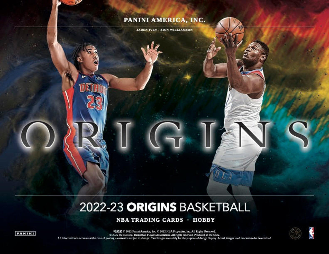 2022/23 Panini Origins Basketball Hobby Box