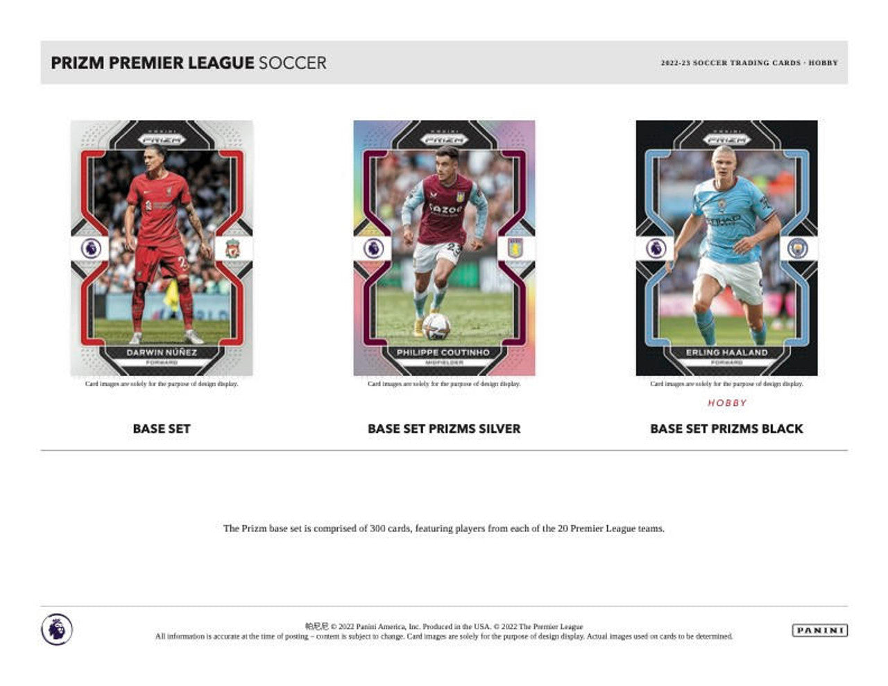 2022/23 Panini Prizm Premier League Soccer Hobby Box