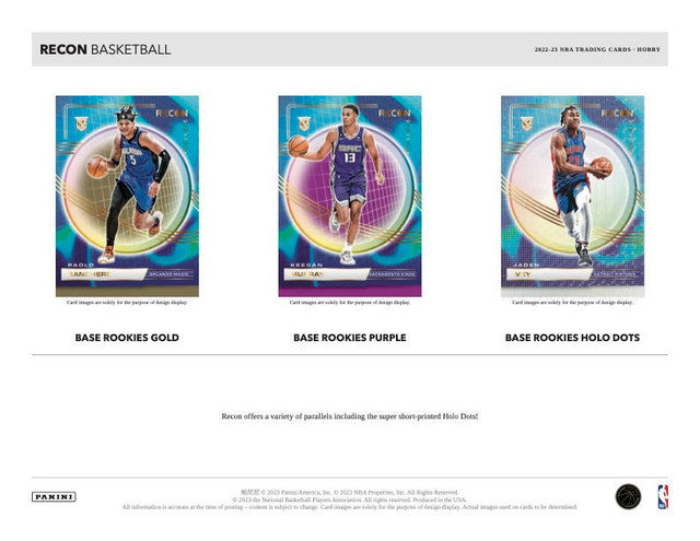 2022/23 Panini Recon Basketball Hobby Box