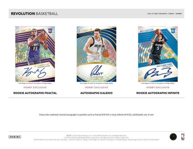 2022/23 Panini Revolution Basketball Hobby Box
