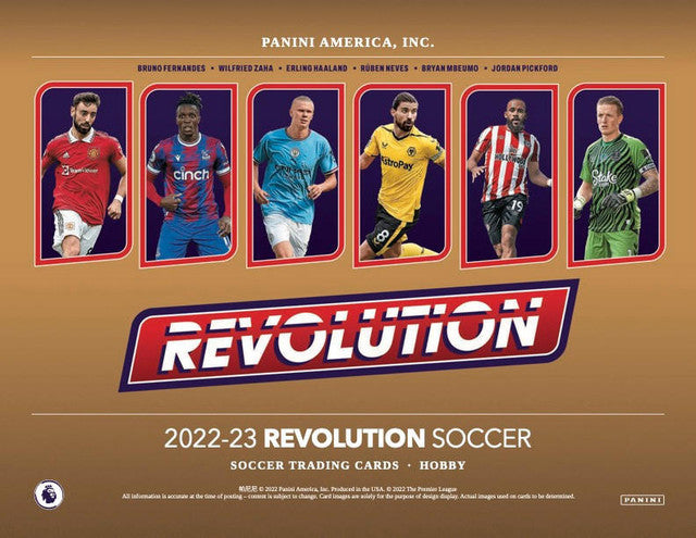 2022/23 Panini Revolution Premier League Soccer Hobby Box