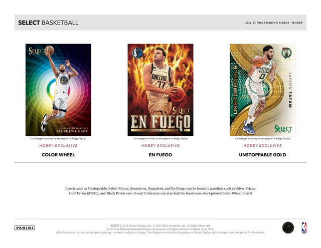 2022/23 Panini Select Basketball Hobby Box