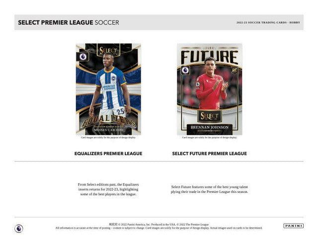 2022/23 Panini Select Premier League EPL Soccer Hobby Box