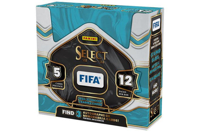 2022/23 Panini Select FIFA Soccer Hobby Box