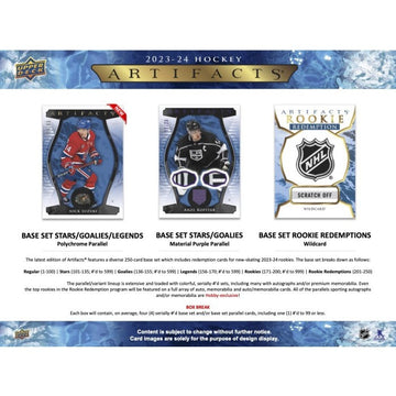 2023/24 Upper Deck Artifacts Hockey Hobby Case (20)