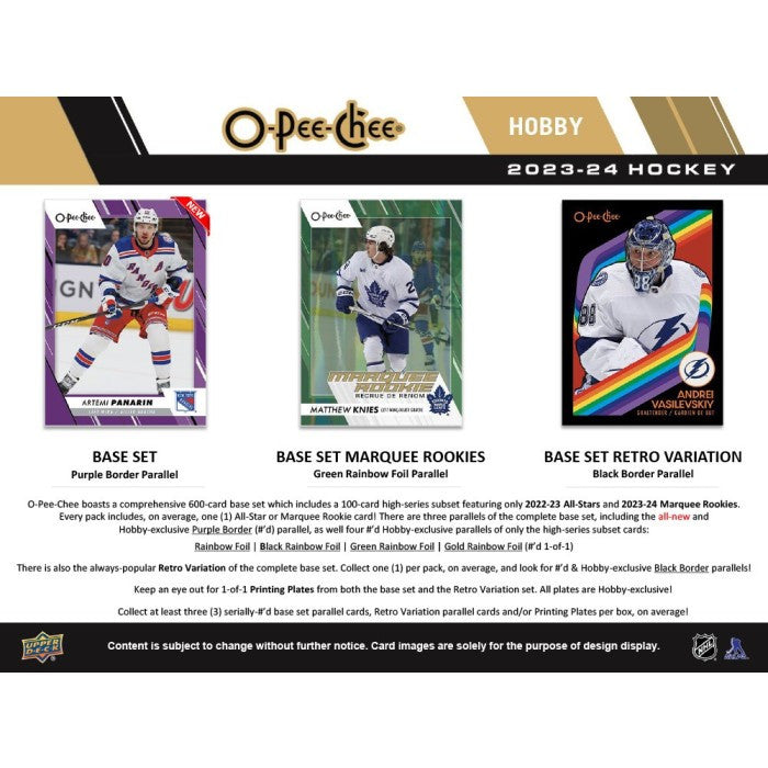 2023/24 Upper Deck O-Pee-Chee Hockey Hobby Case (16)