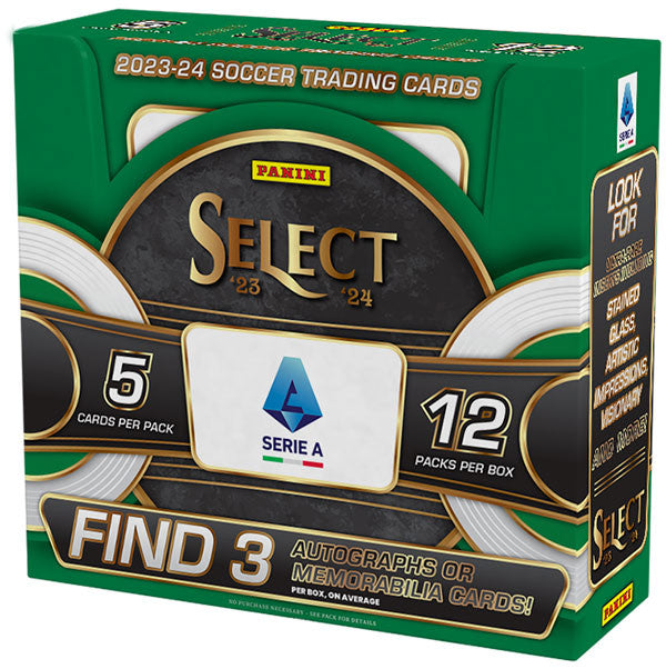 2023/24 Panini Select Serie A Soccer Hobby Case (12)