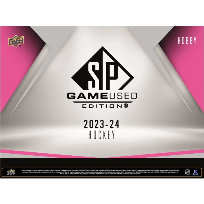2023/24 Upper Deck SP Game Used Hockey Hobby Box