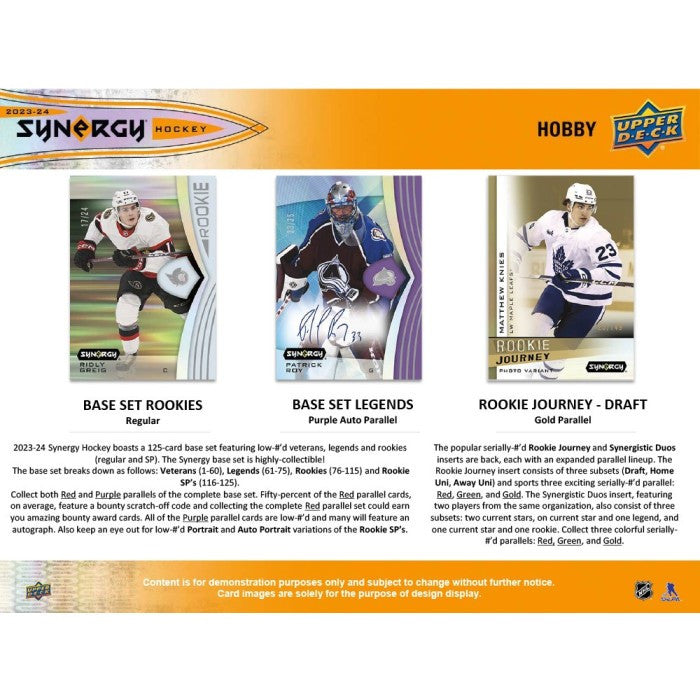 2023/24 Upper Deck Synergy Hockey Hobby Case (16)