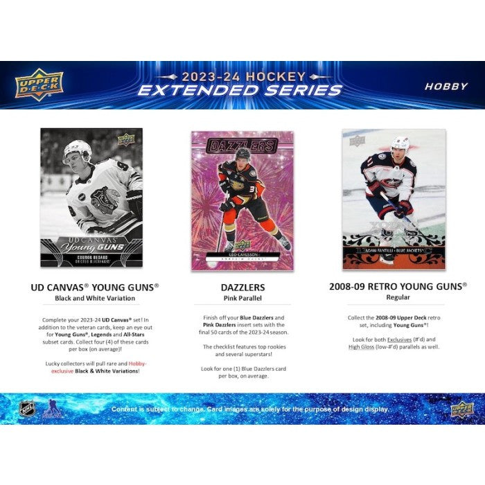 2023/24 Upper Deck Extended Series Hockey Hobby Case (12)