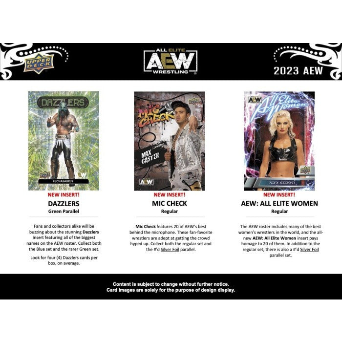 2023 Upper Deck All Elite Wrestling (AEW) Hobby Box