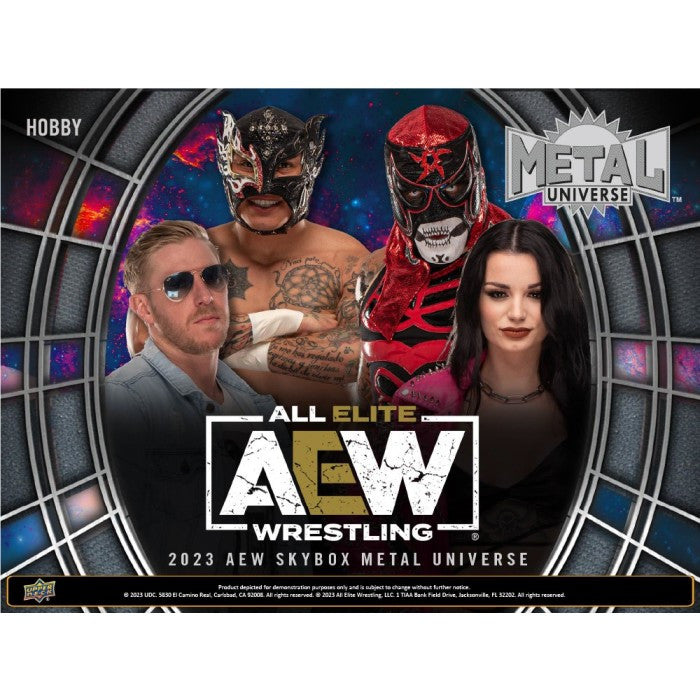 2023 Upper Deck AEW Skybox Metal Universe Hobby Box (Presell)