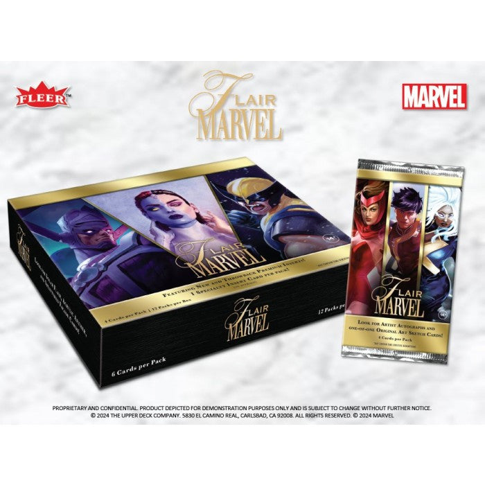 2024 Upper Deck Marvel Flair Hobby Case (12)