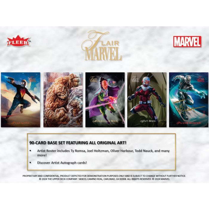 2024 Upper Deck Marvel Flair Hobby Box