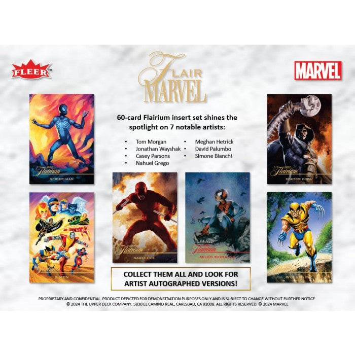 2024 Upper Deck Marvel Flair Hobby Case (12)