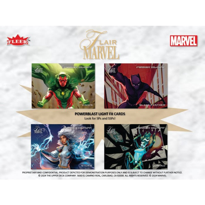 2024 Upper Deck Marvel Flair Hobby Box