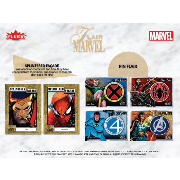 2024 Upper Deck Marvel Flair Hobby Case (12)