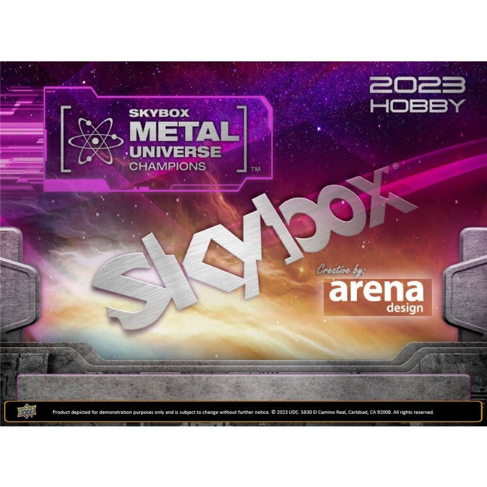 2023 Upper Deck Skybox Metal Universe Champions Hobby Box